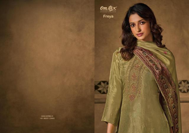 Omtex freya Wholesale designer dress material in Delhi