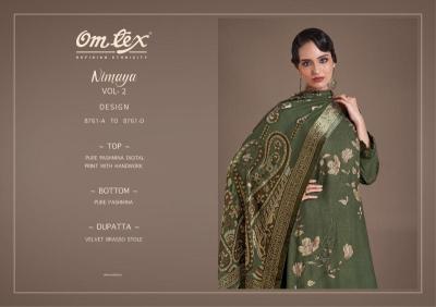 Omtex nimaya vol 2 Designer dress material wholesale