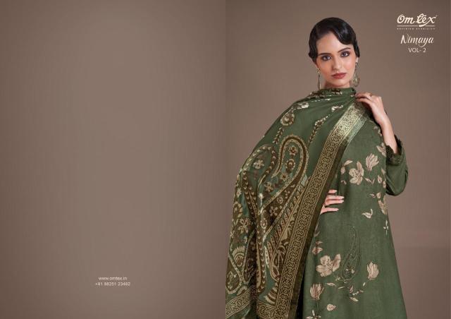 Omtex nimaya vol 2 Designer dress material wholesale