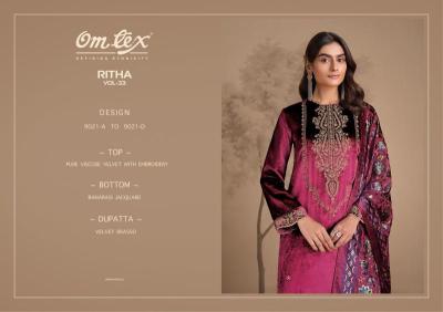 Omtex ritha vol 33 Wholesale dress material manufacturers in Gujarat