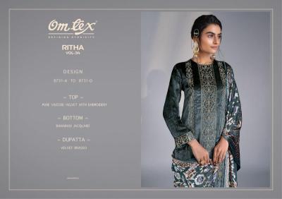 Omtex ritha vol 34 Bulk dress materials in Hyderabad
