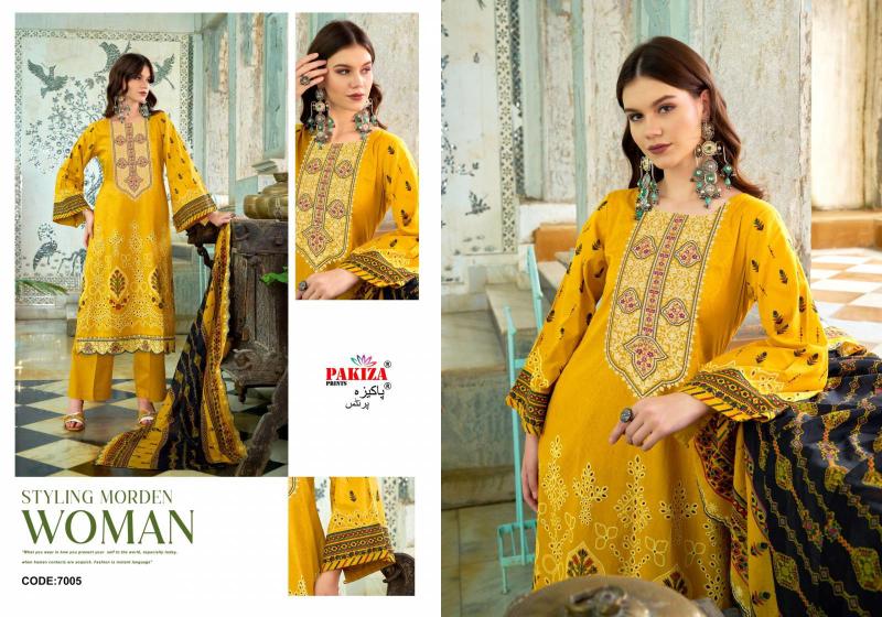 Pakiza Dilkash Vol 7 Chiffon dress material wholesale suppliers