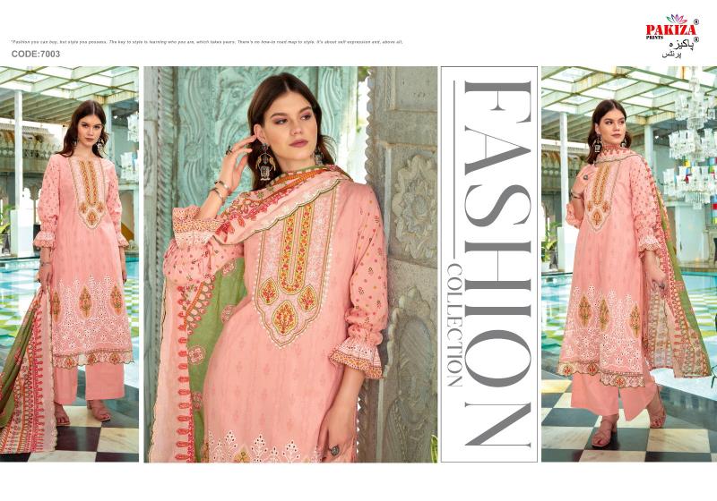 Pakiza Dilkash Vol 7 Chiffon dress material wholesale suppliers