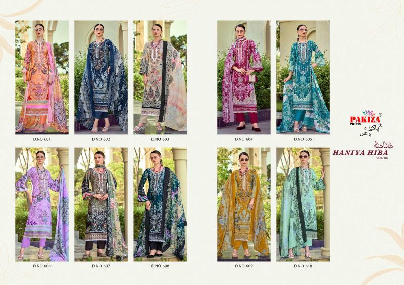 Pakiza Haniya Hira Vol 6 Bulk dress material suppliers