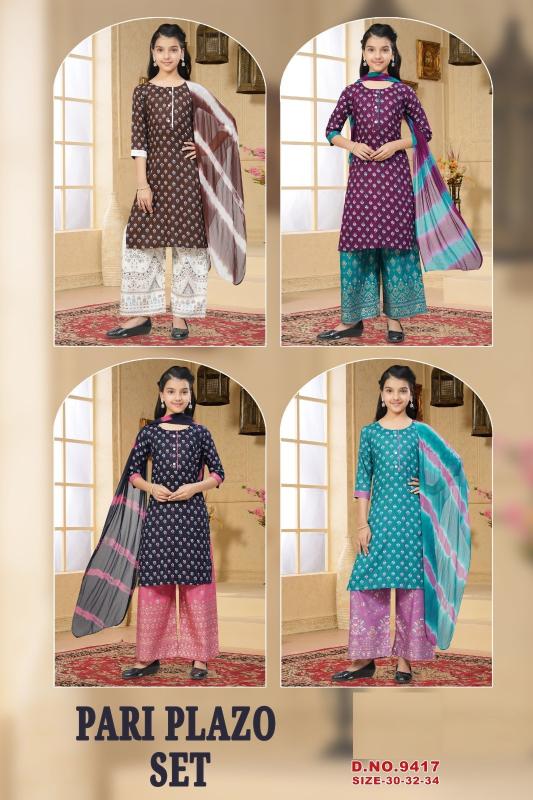 Pari Plazo Set 9417 Wholesale kurtis online Hyderabad