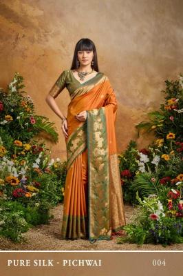 Rajtex pure silk pichwai Saree wholesale market