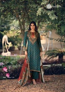 Sadhana fashion pashmina Indian dress material online