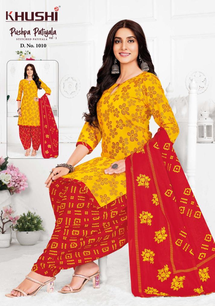 Shorya khushi stitched pushpa patiyala vol-1 Kurti manufacturers in Hyderabad