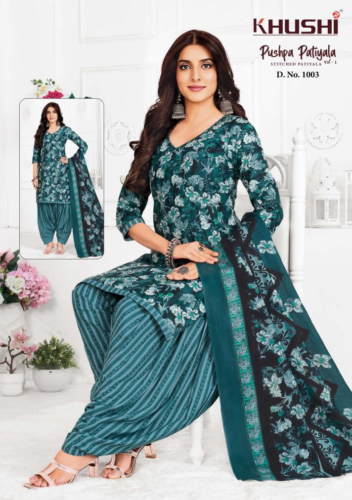 Shorya khushi stitched pushpa patiyala vol-1 Kurti manufacturers in Hyderabad