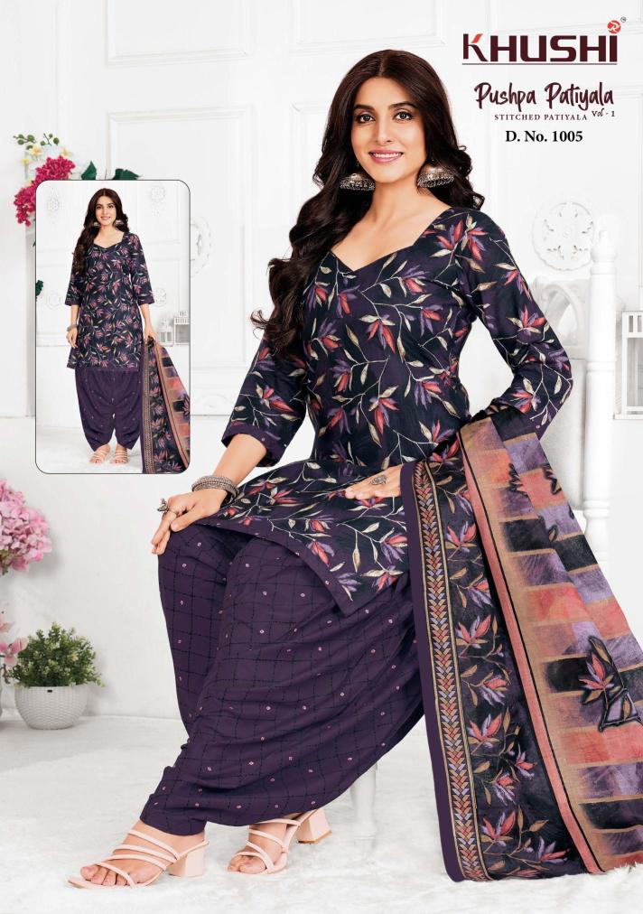 Shorya khushi stitched pushpa patiyala vol-1 Kurti manufacturers in Hyderabad