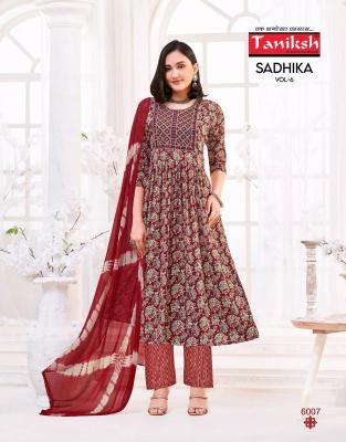 Taniksh sadhika vol 6 Ladies Kurti exporters in Vadodara