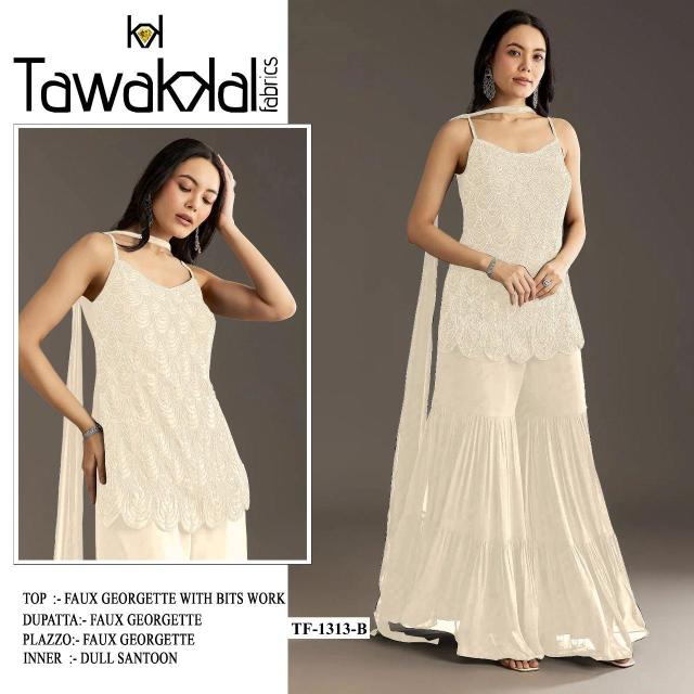 Tf 1313 A And B Faux Georgette Wholesale designer salwar kameez