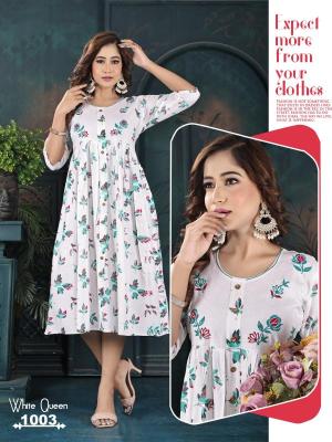 Trendy white queen vol 7 Kurti Catalogue Online