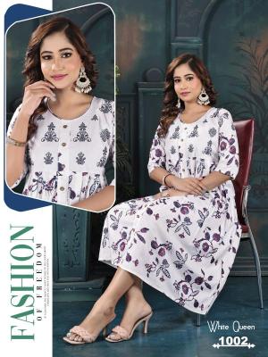 Trendy white queen vol 7 Kurti Catalogue Online