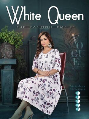 Trendy white queen vol 7 Kurti Catalogue Online