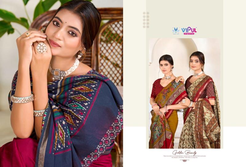 Vipul Monalisa Vol 3 Bulk saree suppliers
