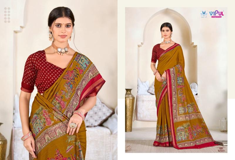 Vipul Monalisa Vol 3 Bulk saree suppliers