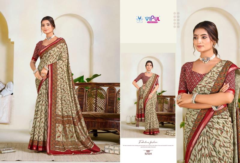 Vipul Monalisa Vol 3 Bulk saree suppliers