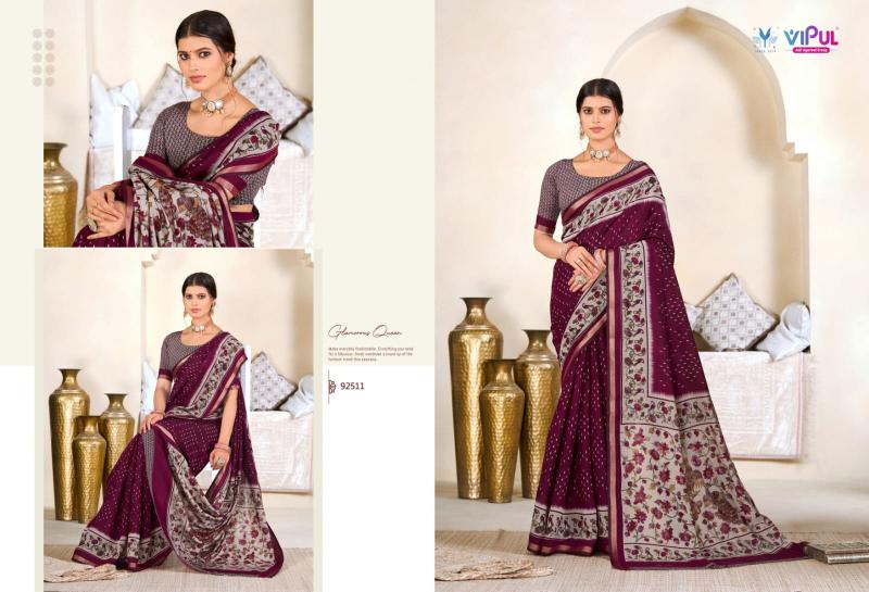 Vipul Monalisa Vol 3 Bulk saree suppliers
