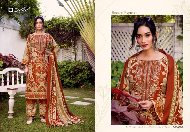 Zulfat Jannat Wholesale dress materials in Surat market