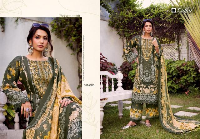 Zulfat Jannat Wholesale dress materials in Surat market