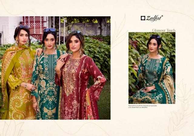 Zulfat Jannat Wholesale dress materials in Surat market