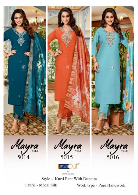 A/f mayra vol 8 Kurti exporter in Hyderabad