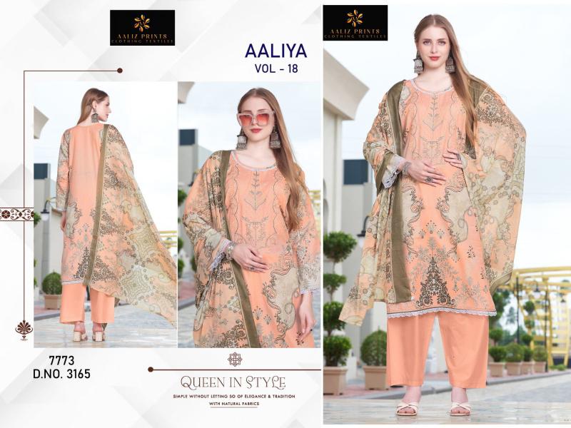 Aaliz Aaliya Vol 18 Wholesale dress material for sarees in Hyderabad