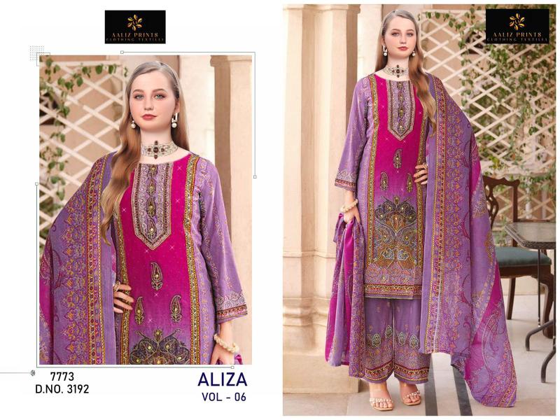 Aaliz Aliza Vol 6 Designer dress material wholesale in Hyderabad