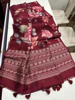 Akshara digital print Saree manufacturer in mumbai