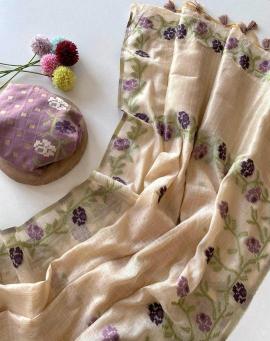 Akshara muga cotton Saree wholesale market in Mumbai