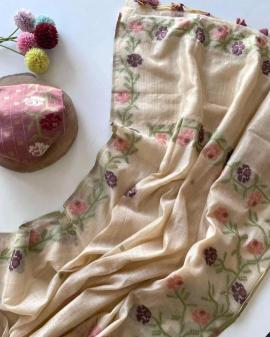 Akshara muga cotton Saree wholesale market in Mumbai