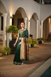 Akshara soft khadi raw silk Saree wholesaler in mumbai