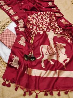 Akshara tradional zari Saree manufacturer in pune