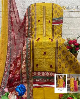 Alzohaib asmaa AZ-1370 to 1373 Salwar Kameez Manufacturer in Mumbai