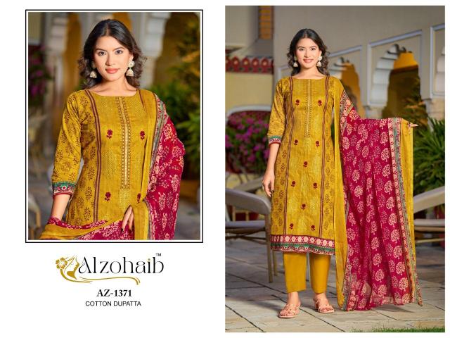 Alzohaib asmaa AZ-1370 to 1373 Salwar Kameez Manufacturer in Mumbai