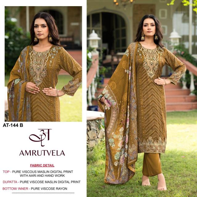 Amrutvela d.no AT144 Designer Salwar Kameez Wholesale Mumbai