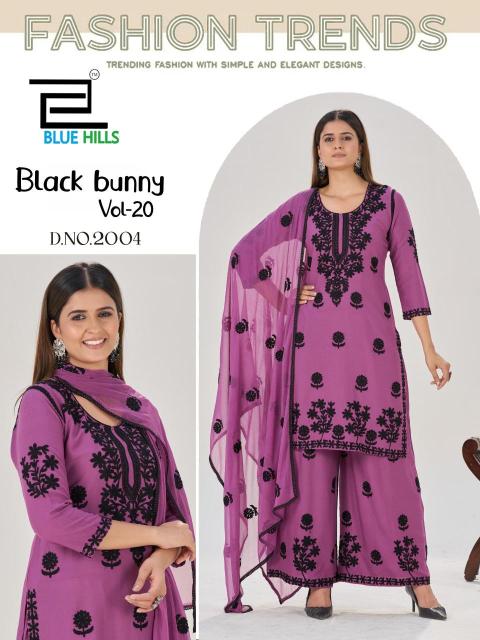Blue hills black bunny vol 20  Kurti bazaar in India