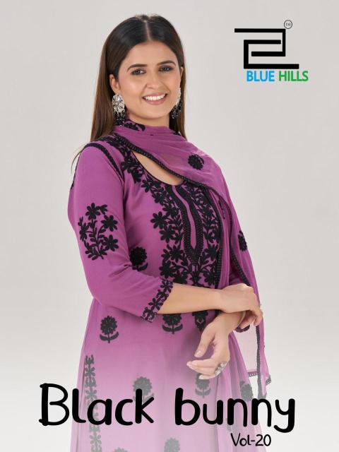 Blue hills black bunny vol 20  Kurti bazaar in India