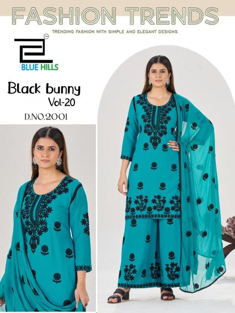 Blue hills black bunny vol 20  Kurti bazaar in India