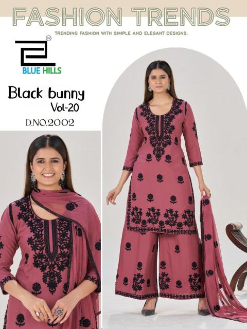 Blue hills black bunny vol 20  Kurti bazaar in India