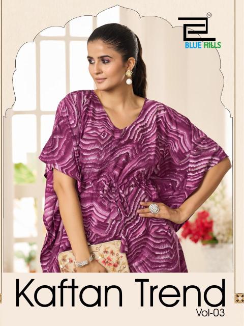 Blue hills kaftan trend vol 3 Latest Salwar Kameez Collection in Mumbai
