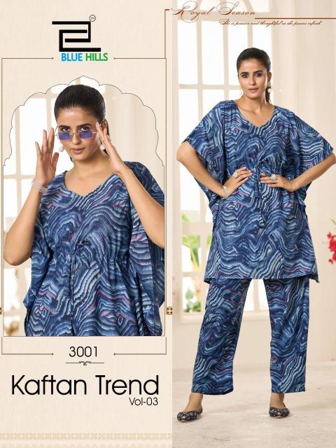 Blue hills kaftan trend vol 3 Latest Salwar Kameez Collection in Mumbai