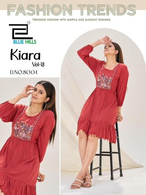 Blue hills kiara vol 18 Wholesale Kurti manufacturers