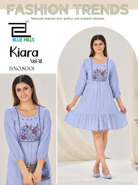 Blue hills kiara vol 18 Wholesale Kurti manufacturers