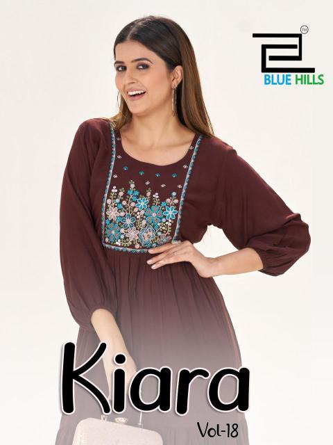 Blue hills kiara vol 18 Wholesale Kurti manufacturers
