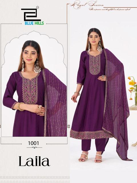 Blue hills laila  Kurti supplier in Surat city