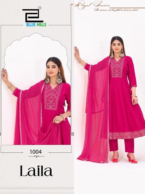 Blue hills laila  Kurti supplier in Surat city