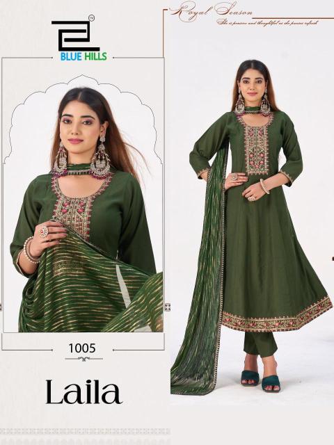 Blue hills laila  Kurti supplier in Surat city