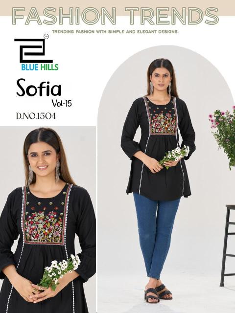 Blue hills sofia vol 15 Surat Kurti Wholesalers